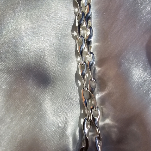 Thick Heavy Specialty Link Sterling Chain - Picture 7 of 8